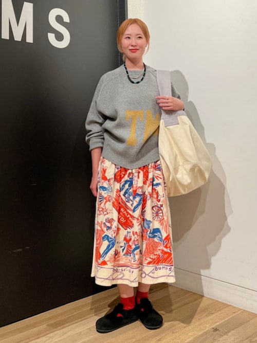 ＊新品タグ付＊BEAMS BOY 【別注】BINDU / ウエスタン スカート BEAMS BOY（ビームス ボーイ）【別注】BINDU / ウエスタン