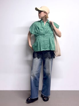ニッシさん（レディース・164cm）の春コーディネート