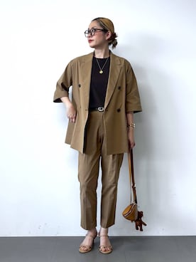 「BARNYARDSTORM（バンヤードストーム）のアイテム（トップス）」を使った、ニッシさん（レディース・164cm）の春コーディネート