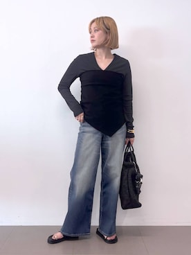 ニッシさん(レディース・164cm)の春コーディネート