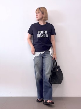 「surt（サート）のアイテム」を使った、ニッシさん（レディース・164cm）の春コーディネート