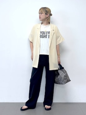 ニッシさん（レディース・164cm）の夏コーディネート