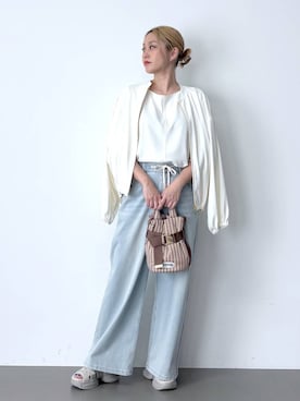 ニッシさん（レディース・164cm）の春コーディネート