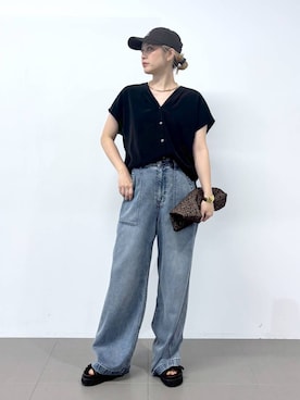 ニッシさん（レディース・164cm）の春コーディネート