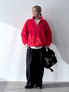 「アイテム（チョーカー）」を使った、ニッシさん（レディース・164cm・40代）の秋コーディネート