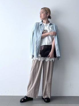 ニッシさん(レディース・164cm)の春コーディネート