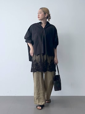 ニッシさん（レディース・164cm）の春コーディネート