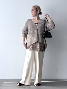 ニッシさん（レディース・164cm）の春コーディネート