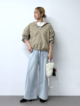 「Beau're（ヴュレ）のアイテム」を使った、ニッシさん（レディース・164cm）の冬コーディネート