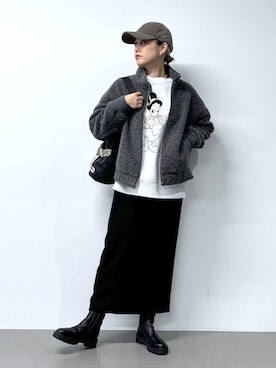 「アイテム（ジャケット/アウター）」を使った、ニッシさん（レディース・164cm・40代）の秋コーディネート