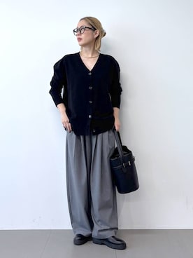 「アイテム（チョーカー）」を使った、ニッシさん（レディース・164cm・40代）の冬コーディネート