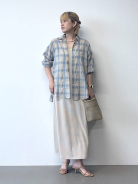 ニッシさん（レディース・164cm）の夏コーディネート