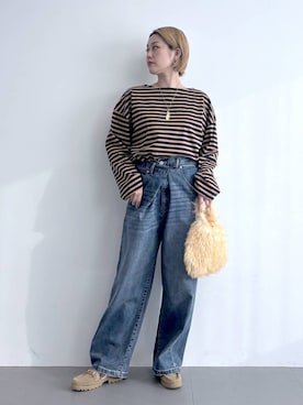 「BARNYARDSTORM（バンヤードストーム）のアイテム」を使った、ニッシさん（レディース・164cm・40代）の夏コーディネート