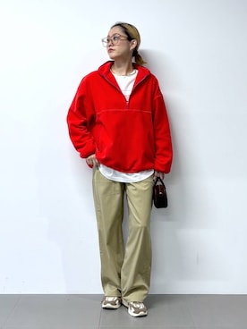 「アイテム（チョーカー）」を使った、ニッシさん（レディース・164cm・40代）の秋コーディネート