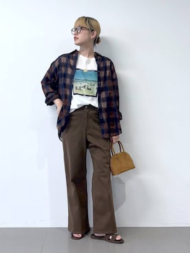 ニッシさん（レディース・164cm）の夏コーディネート