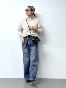 「アイテム（チョーカー）」を使った、ニッシさん（レディース・164cm・40代）の秋コーディネート