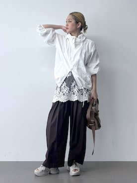 ニッシさん（レディース・164cm）の春コーディネート