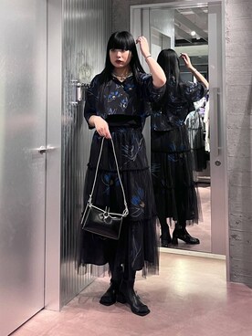 moeさん（レディース・168cm）の春コーディネート