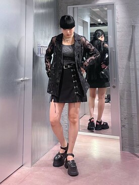 moeさん（レディース・168cm）の春コーディネート