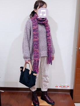 HYさん（レディース・155cm）の冬コーディネート