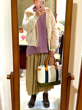 HYさん(レディース・155cm)の冬コーディネート