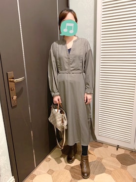 「gray」｜HYさん（レディース・155cm）の春コーディネート