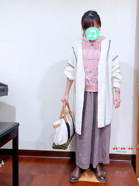 「6IXTY8IGHTのアイテム」を使った、HYさん（レディース・155cm）の春コーディネート