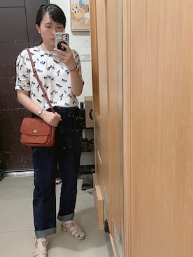 「ESPRIT（エスプリ）のアイテム」を使った、HYさん（レディース・155cm）の夏コーディネート