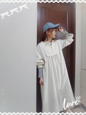「ミカヅキモモコ（ミカヅキモモコ）のアイテム」を使った、mek0さん（レディース・151cm）の冬コーディネート