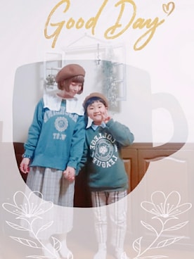 「いつもありがとうございます」｜「アイテム（ジャンパースカート）」を使った、mek0さん（レディース・151cm）の冬コーディネート