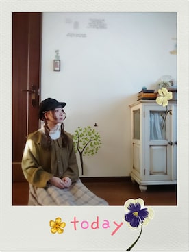 mek0さん（レディース・151cm）の冬コーディネート