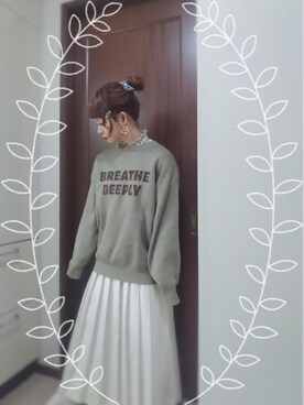 mek0さん（レディース・151cm）の冬コーディネート