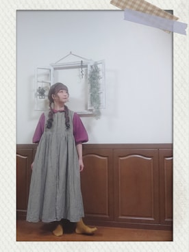 「Luna（ルナ）のアイテム」を使った、mek0さん（レディース・151cm）の夏コーディネート