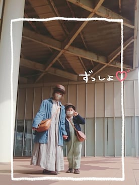 「いつもありがとうございます」｜「アイテム（サロペット/オーバーオール）」を使った、mek0さん（レディース・151cm）の春コーディネート