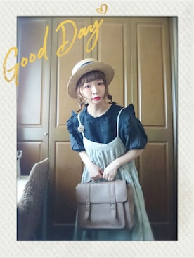 「夏秋ミックス」｜「アイテム（ワンピース/ドレス）」を使った、mek0さん（レディース・151cm）の夏コーディネート