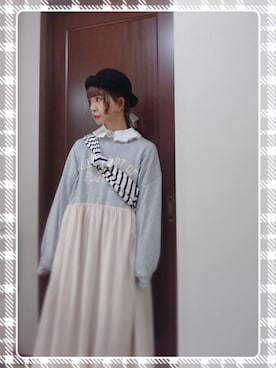 mek0さん（レディース・151cm）の冬コーディネート