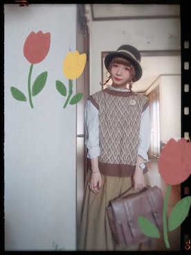 mek0さん（レディース・151cm）の秋コーディネート