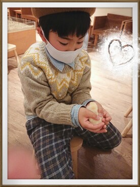 「いつもありがとうございます」｜「アイテム（ハンチング/ベレー帽）」を使った、mek0さん（レディース・151cm）の秋コーディネート
