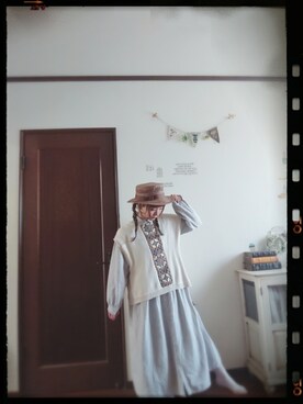 「いつもありがとうございます」｜「アイテム（シャツワンピース）」を使った、mek0さん（レディース・151cm）の春コーディネート