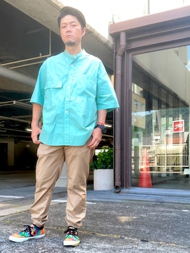 iadonさん（メンズ・165cm）の夏コーディネート