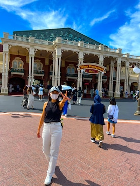 「hummel（ヒュンメル）のアイテム」を使った、GOGO_KENGOさん（レディース・167cm）の夏コーディネート