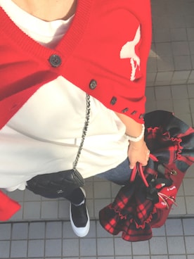 「amabro（アマブロ）のアイテム」を使った、mgmymdさん（レディース・163cm）の秋コーディネート