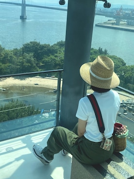 「アイテム（財布）」を使った、mgmymdさん（レディース・163cm）の夏コーディネート