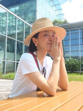 「アイテム（財布）」を使った、mgmymdさん（レディース・163cm）の夏コーディネート
