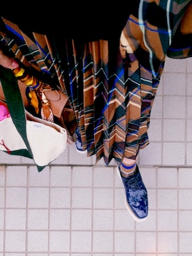 「FAKUI（ファクイ）のアイテム」を使った、mgmymdさん（レディース・163cm）の夏コーディネート