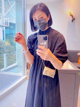 「evolvetogether（イボルブトゥギャザー）のアイテム」を使った、mgmymdさん（レディース・163cm）の秋コーディネート