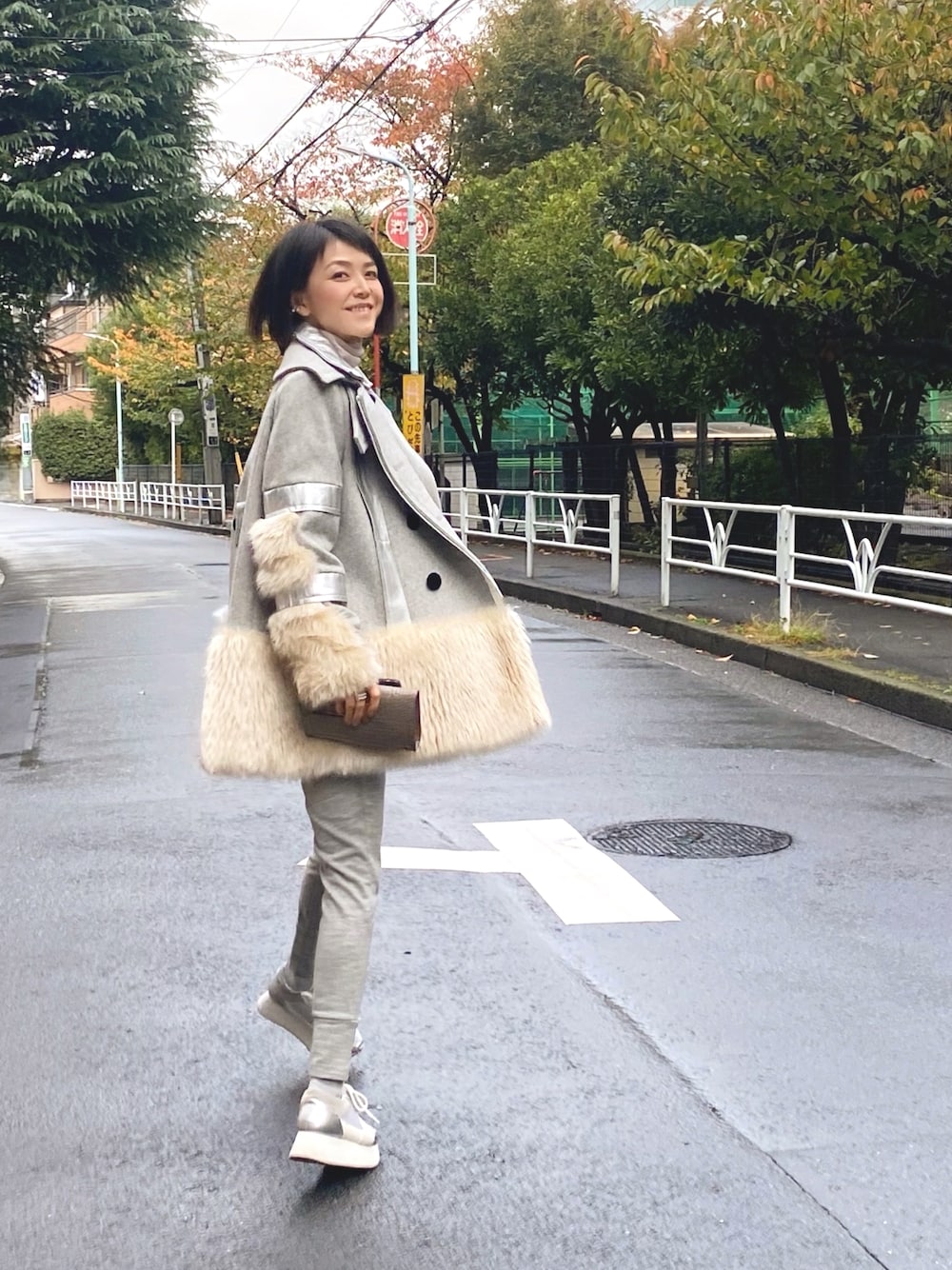 Sacaiのジャケット/アウター（グレー系）を使ったレディース人気