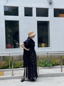 NAKAGAMI（ナカガミ）の「NAKAGAMI(ナカガミ) NUMBER SKIRT/スカート