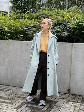 「B2nd」｜「アイテム（その他アウター）」を使った、増井春妃/masui haruhiさん（レディース・162cm）の秋コーディネート