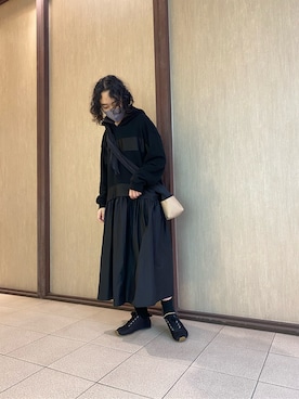 「B2nd」｜「アイテム（ワンピース/ドレス）」を使った、増井春妃/masui haruhiさん（レディース・162cm）の秋コーディネート